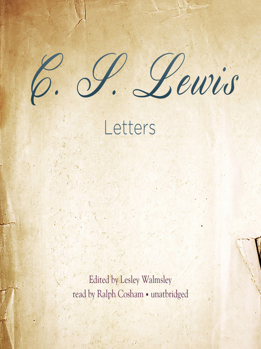 Title details for Letters by C. S. Lewis - Wait list